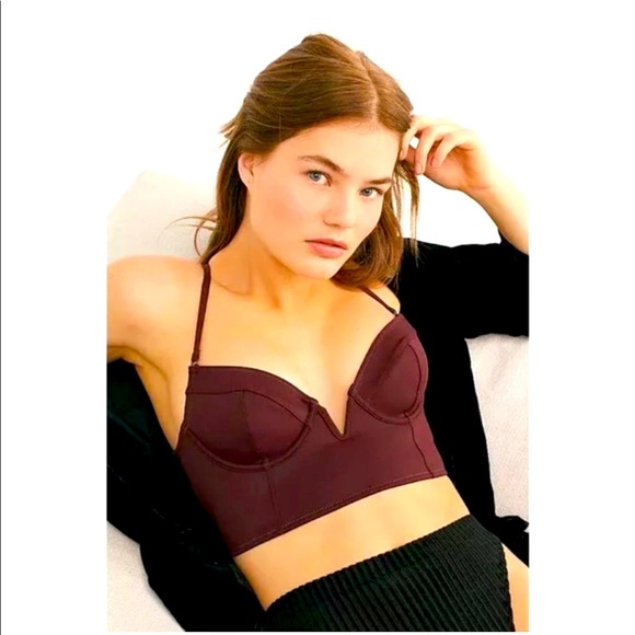 Free People Other - 🔥 last one! Free People Brianna longline bra NWT